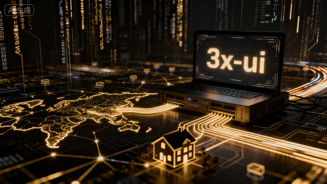 最稳定的跨境电商方案：3x-ui 配置静态住宅IP出口路由教程，无需手动链式操作，一个面板即可实现.md